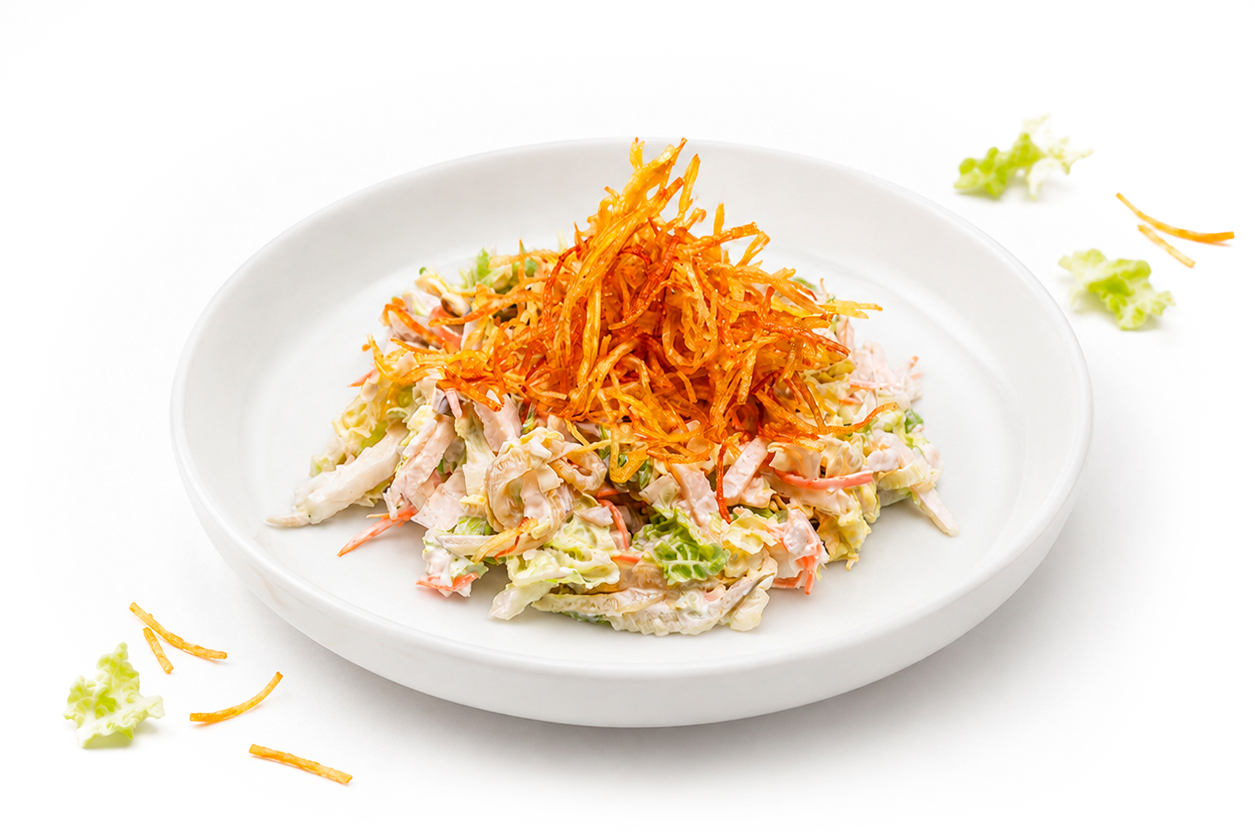 Японский салат с курицей