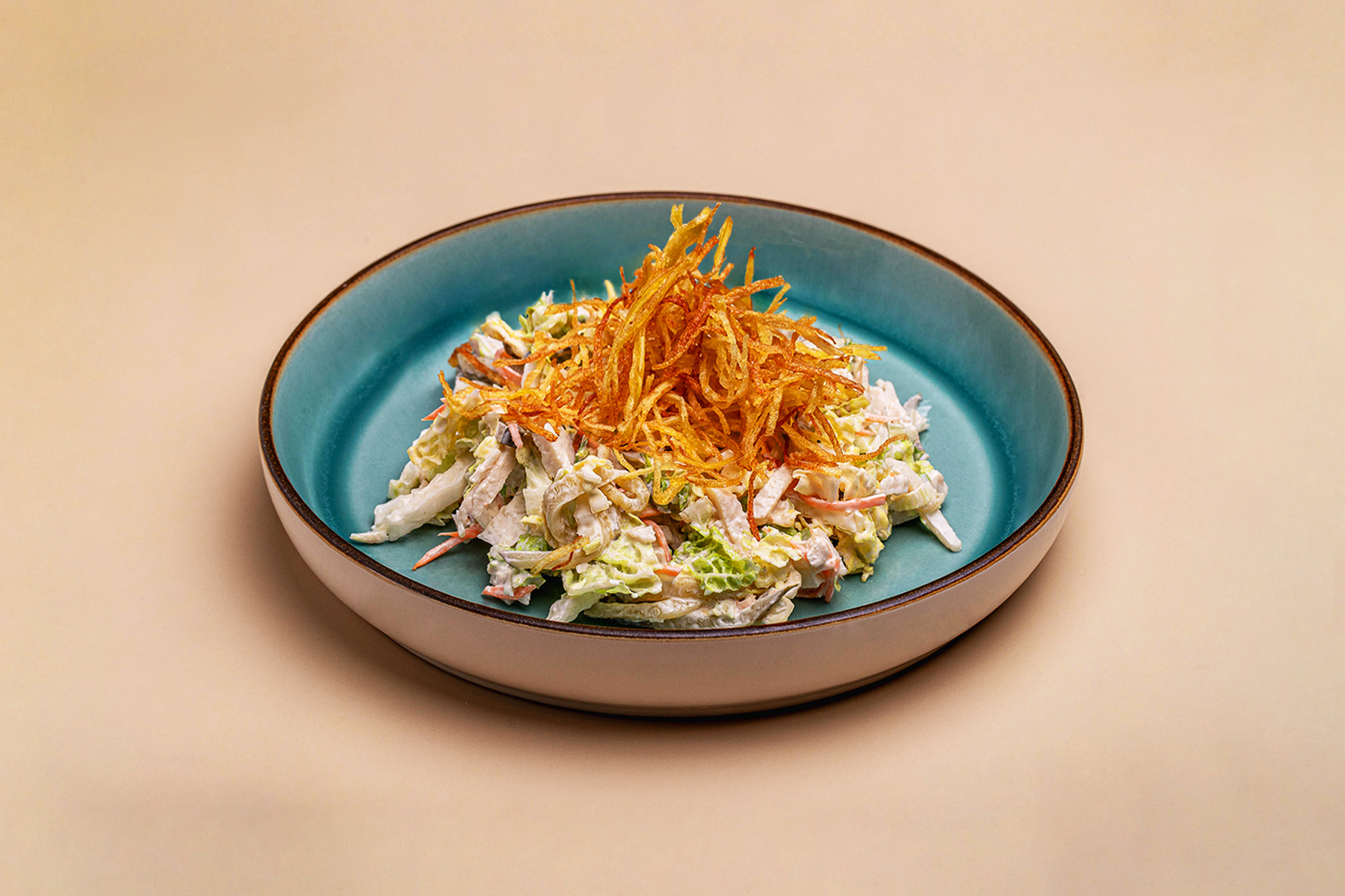 Японский салат с курицей