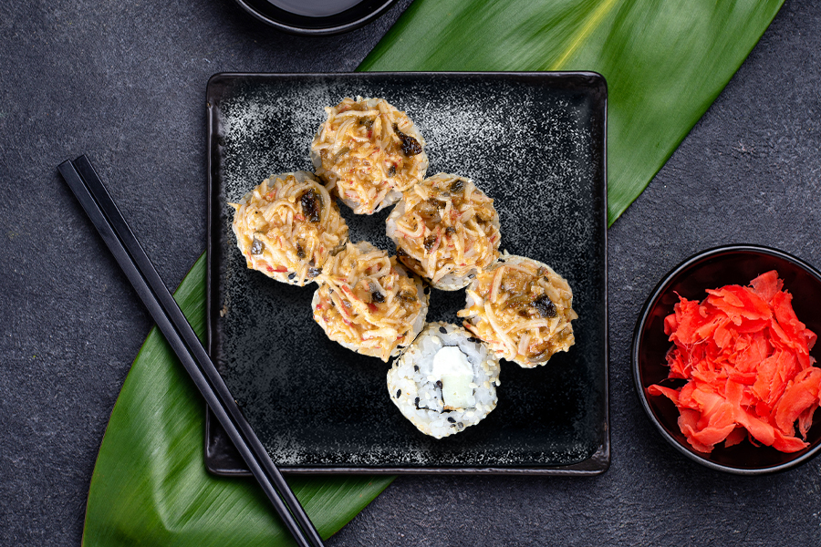 Запеченный угорь 