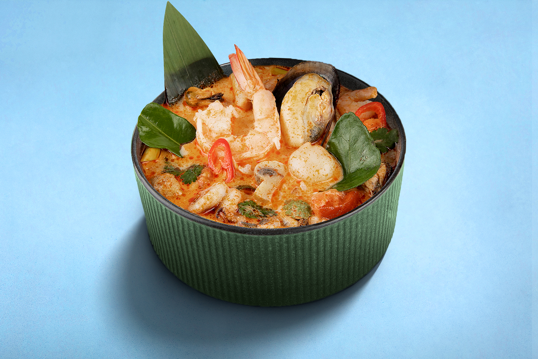 Том Ям с морепродуктами